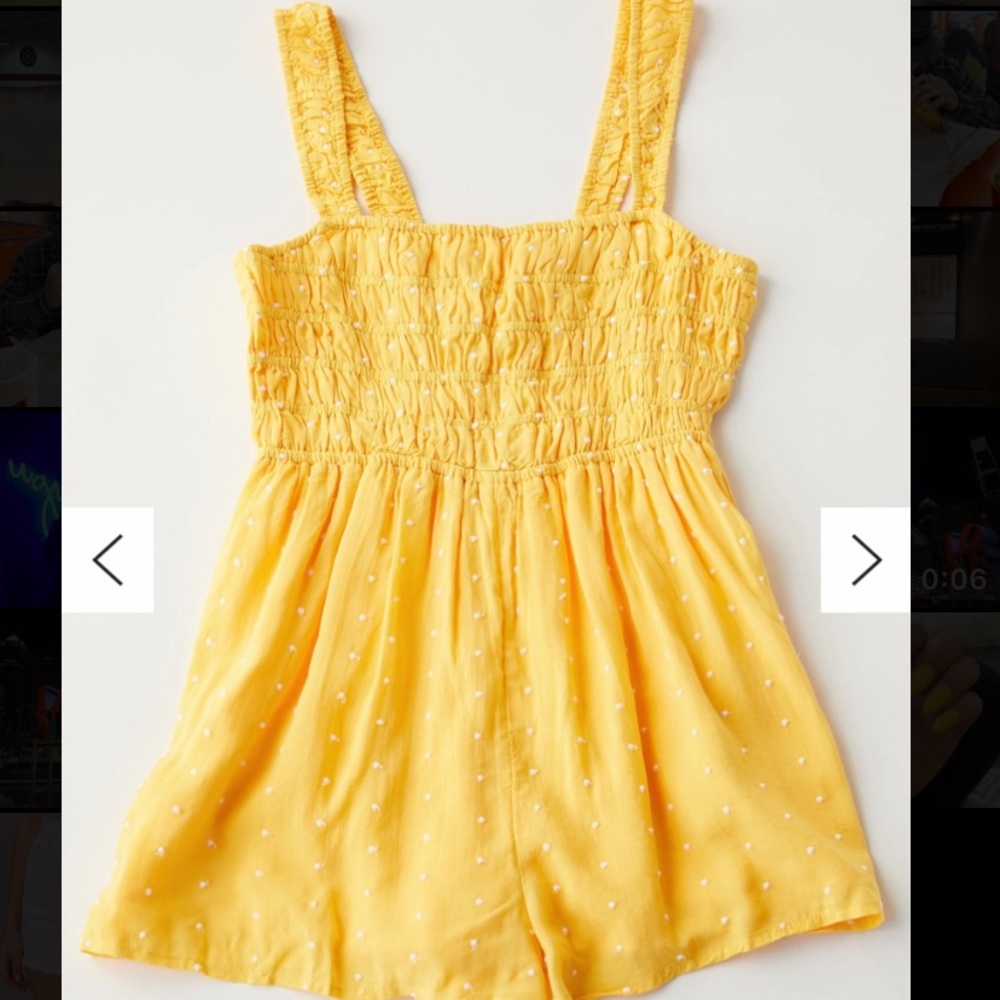 UO Yellow Romper